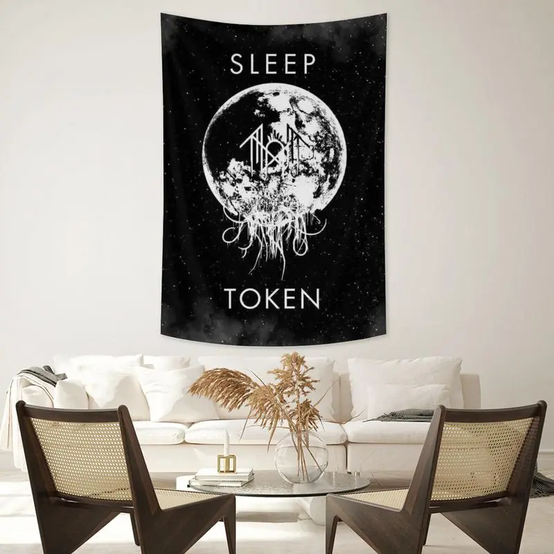 Sleep Token Tapestry 40x60 Inch Take Me Back to Eden Room Decor for Bedroom Wall Art Decoration tapestry wall hanging Flag Banner