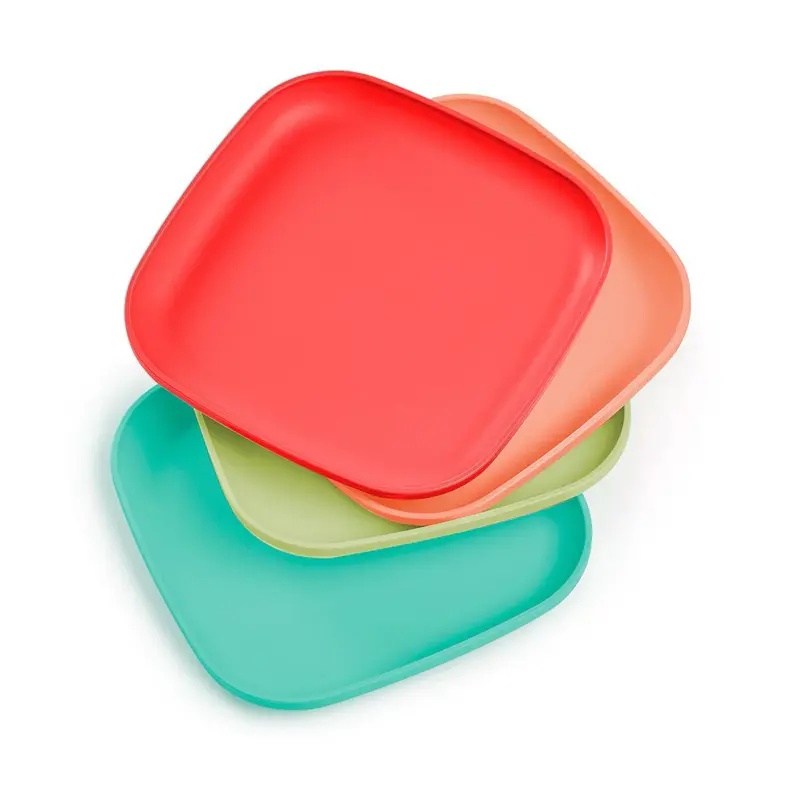 Square Luncheon Plates by Tupperware