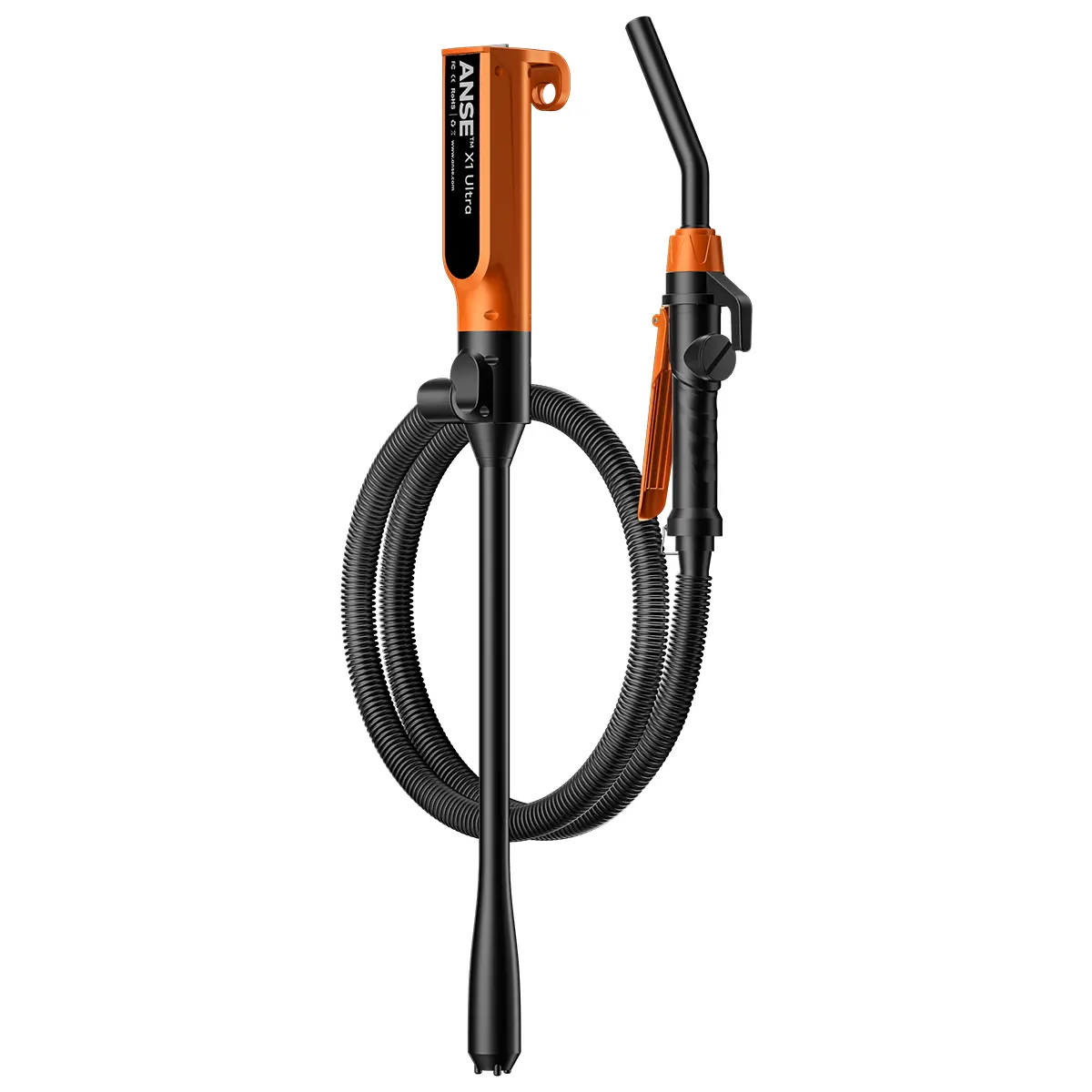 ANSE Rechargeable Fuel Transfer Pumps, 2.7 GPM flow rate, leak-proof design, equipped with a 6000mAh rechargeable battery, stops working when charging, suitable for gasoline, light oil, and non-potable water, fuel-powered tools