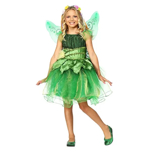 Girls Garden Fairy Costume
