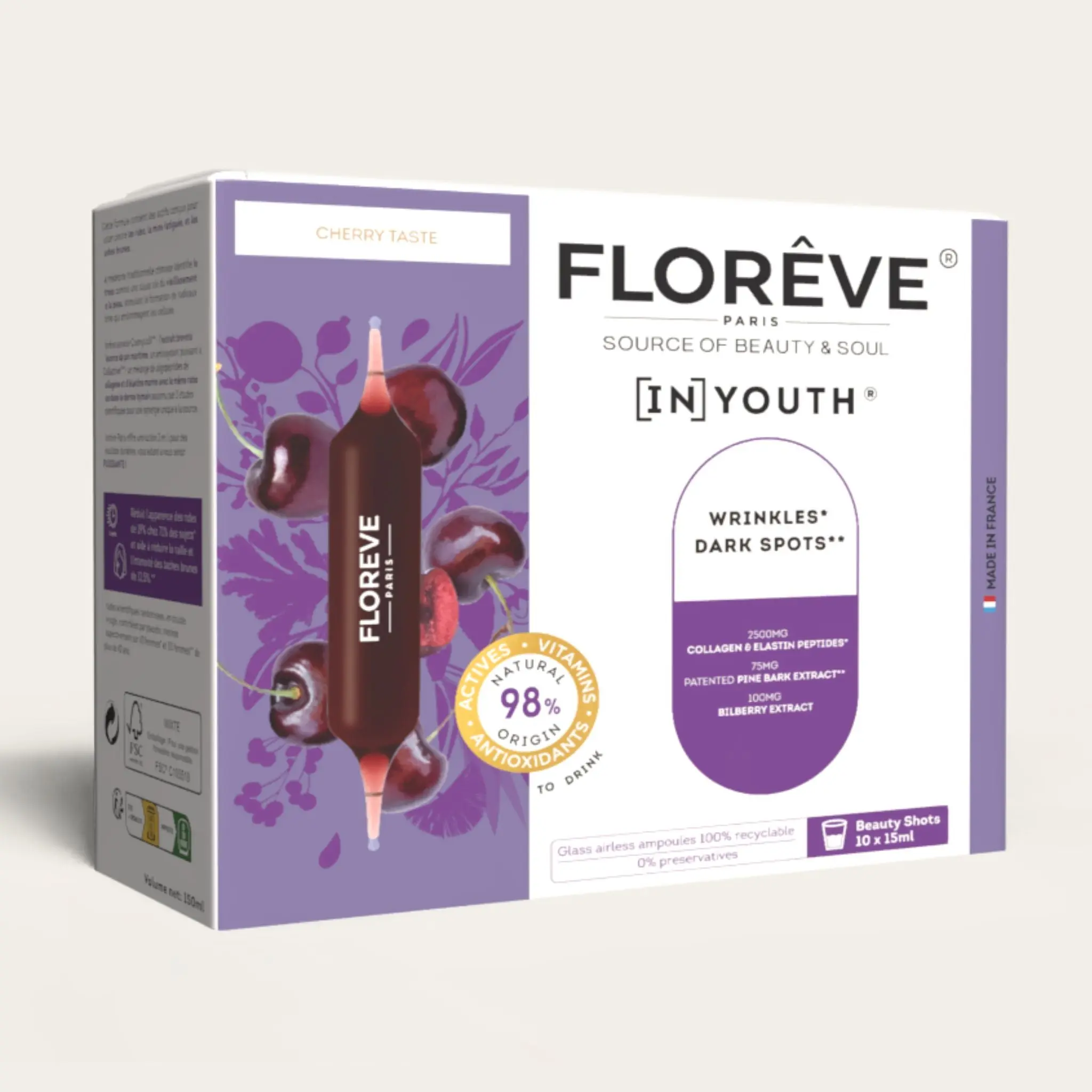 FLOREVE [IN] YOUTH Anti-Aging Beauty Supplement, Health & Nutrition Wellness Support