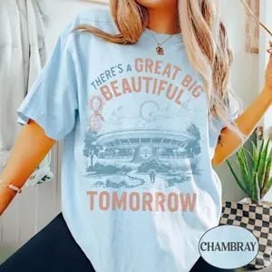 Comfort Colors Vintage There’s a Great Big Beautiful Tomorrow Shirt, Family Theme Park Tee, Vintage Carousel of Progress Tee