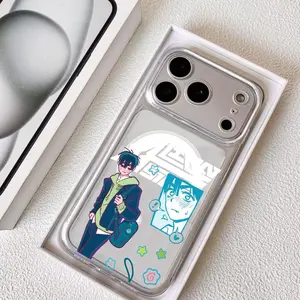 A-Alien Stage Ivan Anime Boy Phone Case for iPhone 17 16 15 14 13 12 11 Pro Max Plus Clear Magnetic Phone Case – Anti-Yellow For MagSafe Slim & Lightweight Precision Cut Camera Protection, Shockproof Scratch-Resistant Transparent Case