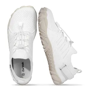 Zorwalk003 barefoot shoes for men and women — minimalist barefoot sneakers, cross-training athletic shoes with a wide toe box and zero-drop outsole for hiking and walking