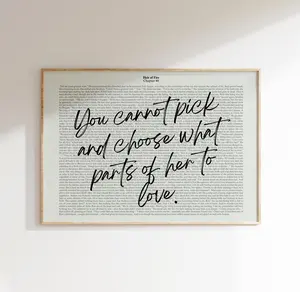 Throne Of Glass Wall Art Print, Heir Of Fire, Sarah J Maas, Once Upon A Time, Book Lover Gifts