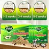 50-Packet High-Efficiency Cockroach Bait Powder - Fast-Acting Indoor Cockroach Exterminator, Kills + Lures Back, Inhibits Egg Hatch, Enables Nest-to-Nest Spread, Ideal for Kitchens & Rooms, Windows