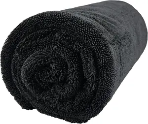 Ultra Absorbent Drying Towel 24"x 36" Extra Large Twisted Loop Microfiber for Cars & Trucks No Streaks Scratches or Water Spots Maximum Coverage 1400 GSM