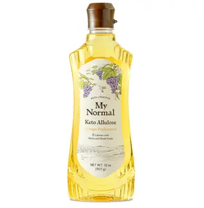 My Normal Keto Allulose - Official Product Zero Calorie Liquid Sweetener, Monk Fruit Stevia Liquid, 0g Net Carbs Sugar Substitute (907g, 32oz)