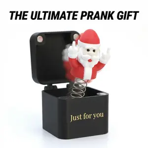 Viral Middle Finger Prank Box • 1 Random or 5-Pack Gag Gift Set • Funny Pop Up Joke Toy for Coworkers & Friends • White Elephant