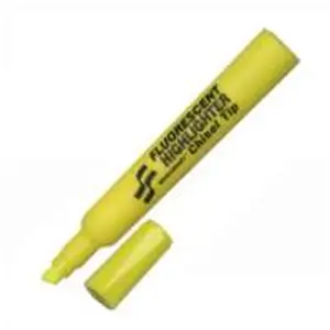 Skilcraft NSN9044476 Chisel Tip Tube Type Fluorescent Highlighter