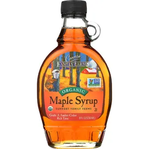 Coombs Family Farms Maple Syrup, Organic, Grade A, Dark Color