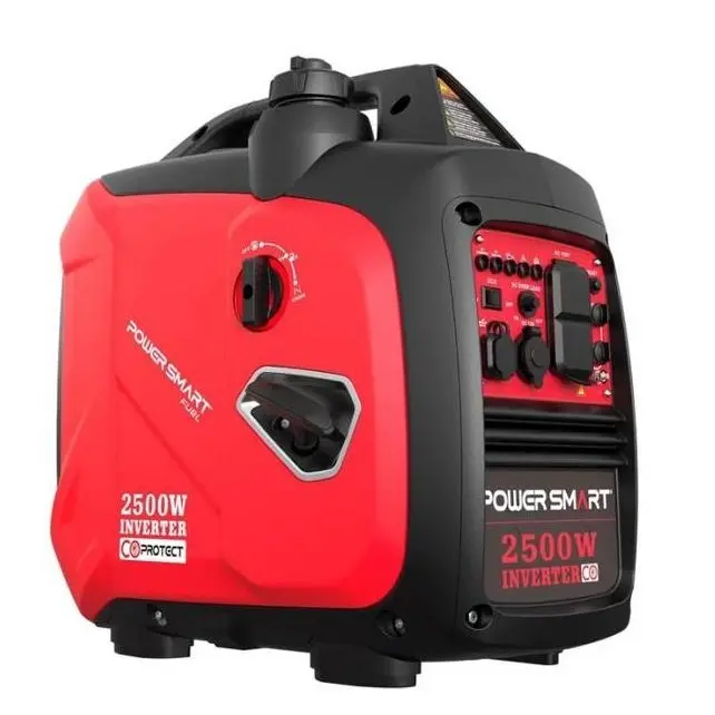 Powersmart 2500W Inverter Gas Generator,Summervibes,39-Pound RV Ready Outdoor Generator,Parallel Capability,Quiet Generator for Home Use,Camping,Low Fuel Consumption,Portable,Quiet Operation,Outdoor Use, Hurricane,Emergency(HB5020 HB5020C)