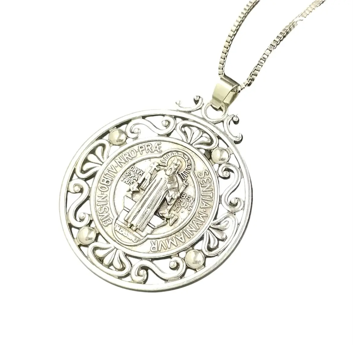 Saint Benedict Medal Necklace