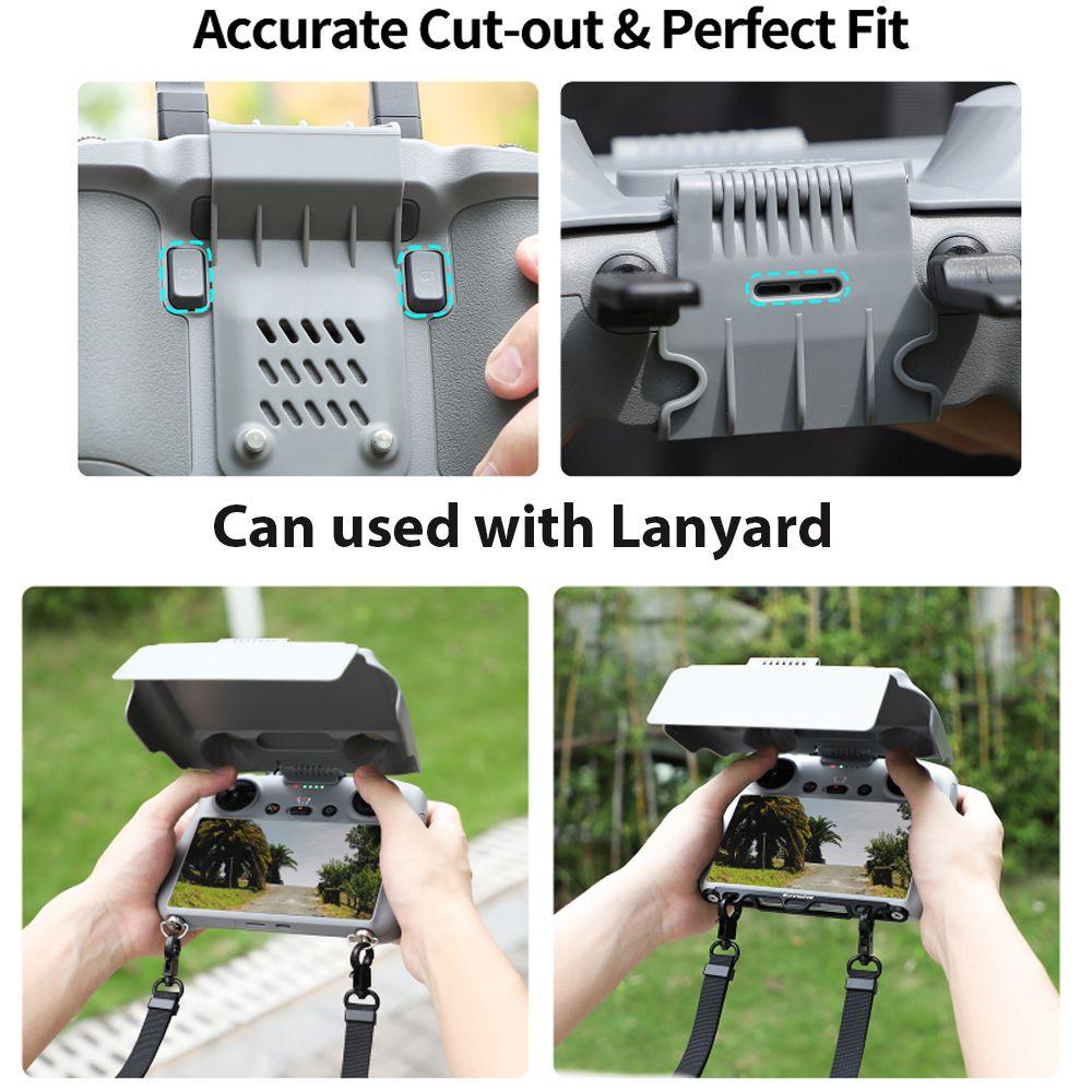 Screen Protector Shell For DJI RC/RC 2 Remote Control Sunshade Silicone Protection Case For DJI Mini 5 Pro/Neo/Mini 4 Pro/Air 3