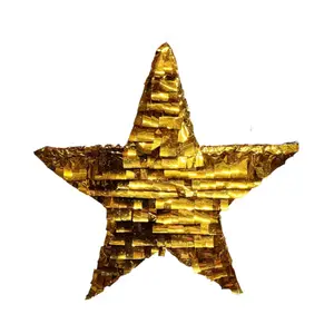 Gold Foil Star Pinata
