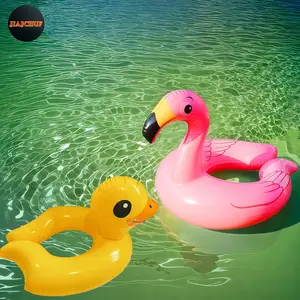 JIAJCHUF, Inflatable Flamingo Pool Floating Tube for Party, Inflatable Raft Pool Toy, Inflatable Pool Floating Object: Children's Pool Toy, Duck Pool - Duck Pool Float - Duck Float.
