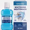 Advanced Whitening Mouthwash – Removes Coffee Stains & Freshens Breath – 24h Long-Lasting Freshness, Enamel Safe Formula – Targets Surface Stains for Up to +3 Shades Whiter Look – Daily Oral Care with Stain-Lifting Technology – 100ml
