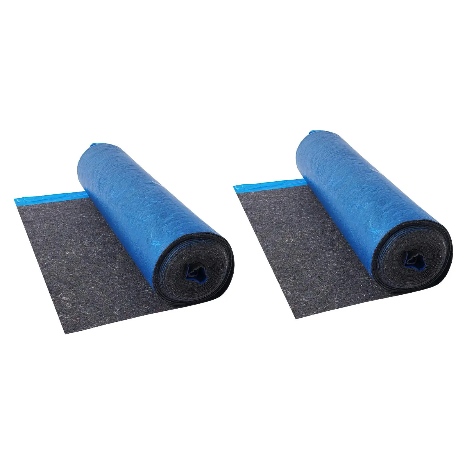 【SummerFinds】VEVOR Floor Underlayment 400 sq. ft, 3mm Laminate Flooring Padding with Attached Vapor Barrier, Heavy Duty Fiber+PE Film, Soundproofing & Noise Reduction for Vinyl & Wood(2 Rolls x 200 sq. ft)