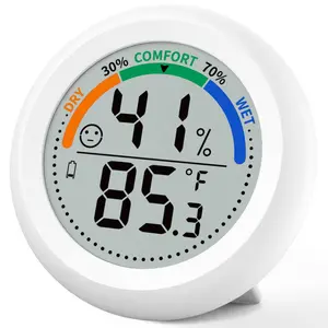 Digital Room Thermometer Hygrometer Indoor-Humidity Meter  with Accurate Temperature Humidity Sensor Comfort  ?/?  for Wall   Greenhouse Cellar Garage Nest Reptile
