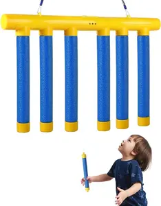 Reaction Time Training Toy,Falling Sticks Game,Catching Sticks Game,Drop Sticks Game,Upgrade Reflex Challenge Game,Hand Eye Coordination Training Toy for Kids and Adults(Yellow)