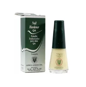 Quimica Alemana Nail Hardener 0.47 Fl Oz QA Formula Ultra Effective Nail Care Treatment for Strong Healthy Nails 14ml Manicure Peeling Prevention