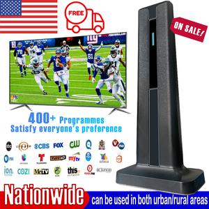 tv antenna – compact indoor 4k hdtv digital antenna for smart tvs, easy setup, strong signal reception for apartments, bedrooms, living rooms & small spaces, reliable indoor reception, no cable required