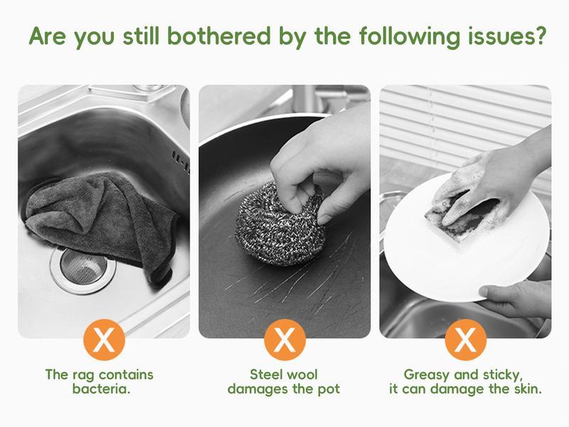 Kitchen Soap Dispensing Palm Brush Automatic Liquid Adding PET Ball Pot Brush Cleaner Push-type Brush Kitchen Detergent Tools