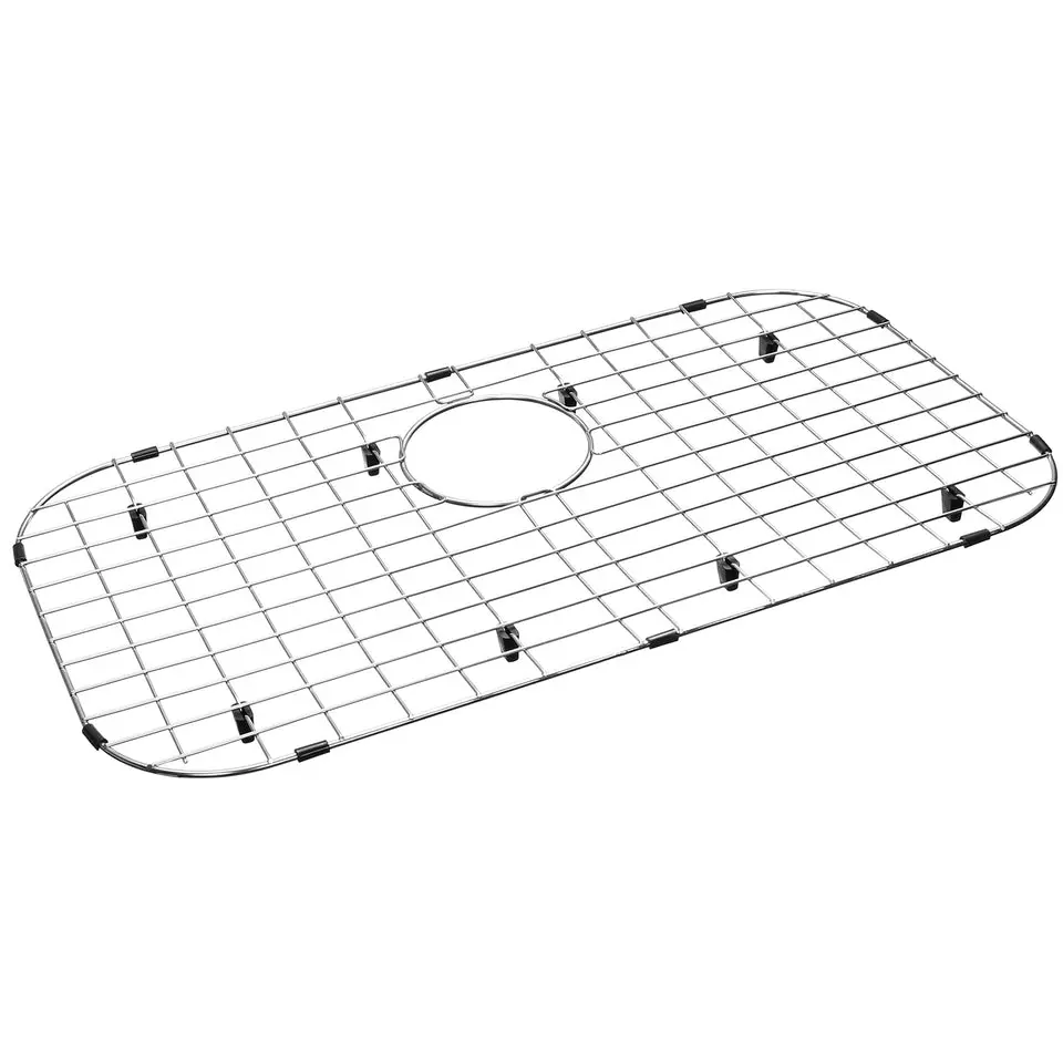 26.06-in x 14.06-in Rear Drain Stainless Steel  Sink Protector NLW2614R