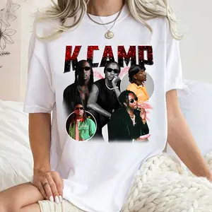 K Camp Bootleg Vintage Unisex TShirt, K Camp Concert Kiss6 Tour Shirt, Rapper Shirt, Casual Clothing