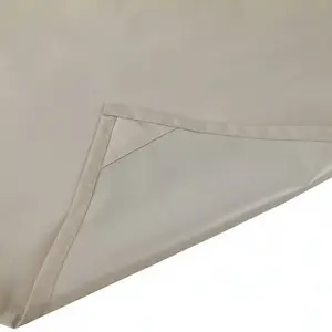 Waterproof Polyester Shower Curtain Liner - Heavy Duty Hotel Quality - 72x72 Inch - Fungus & Discoloration Resistant, Rustproof Grommets - Easy Clean - Ivory/Bone