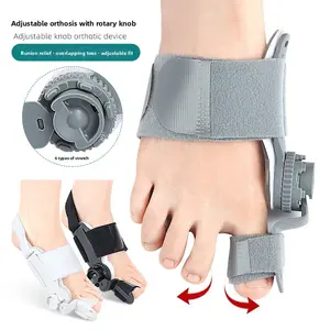Thumb valgus orthosis Bigfoot protrusion overlapping toe separator Day and night Rotary adjustable orthosis