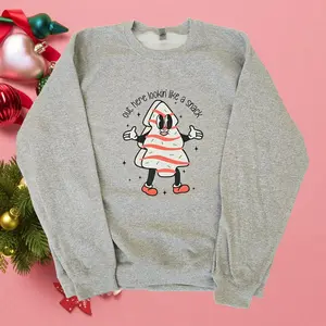 Out here lookin like a snack christmas sweater