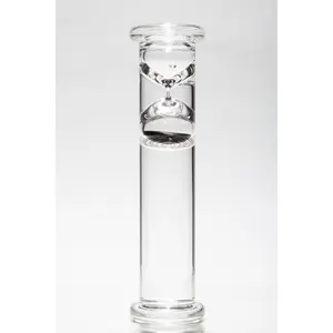3 Minute Floating Glass Sand Timer (10" Tall)