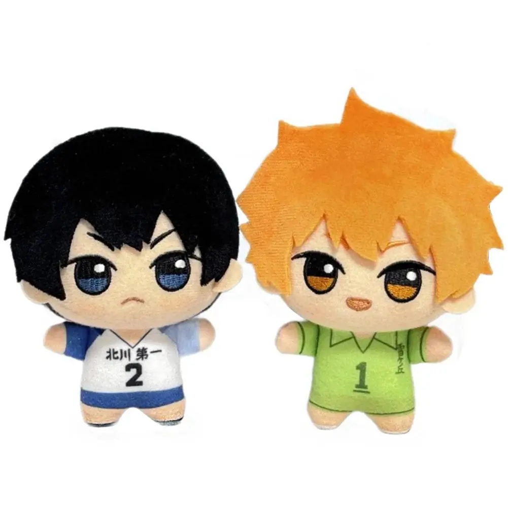 Anime Plush Toys Volleyball Doll Hinata Shoyo plush Keychain Tobio Kageyama figure soft Stuffed Pendant Birthday for Fans Gifts
