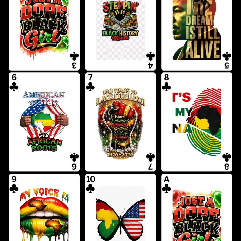 CUSTOMIZED DECK OF PLAYING CARDS