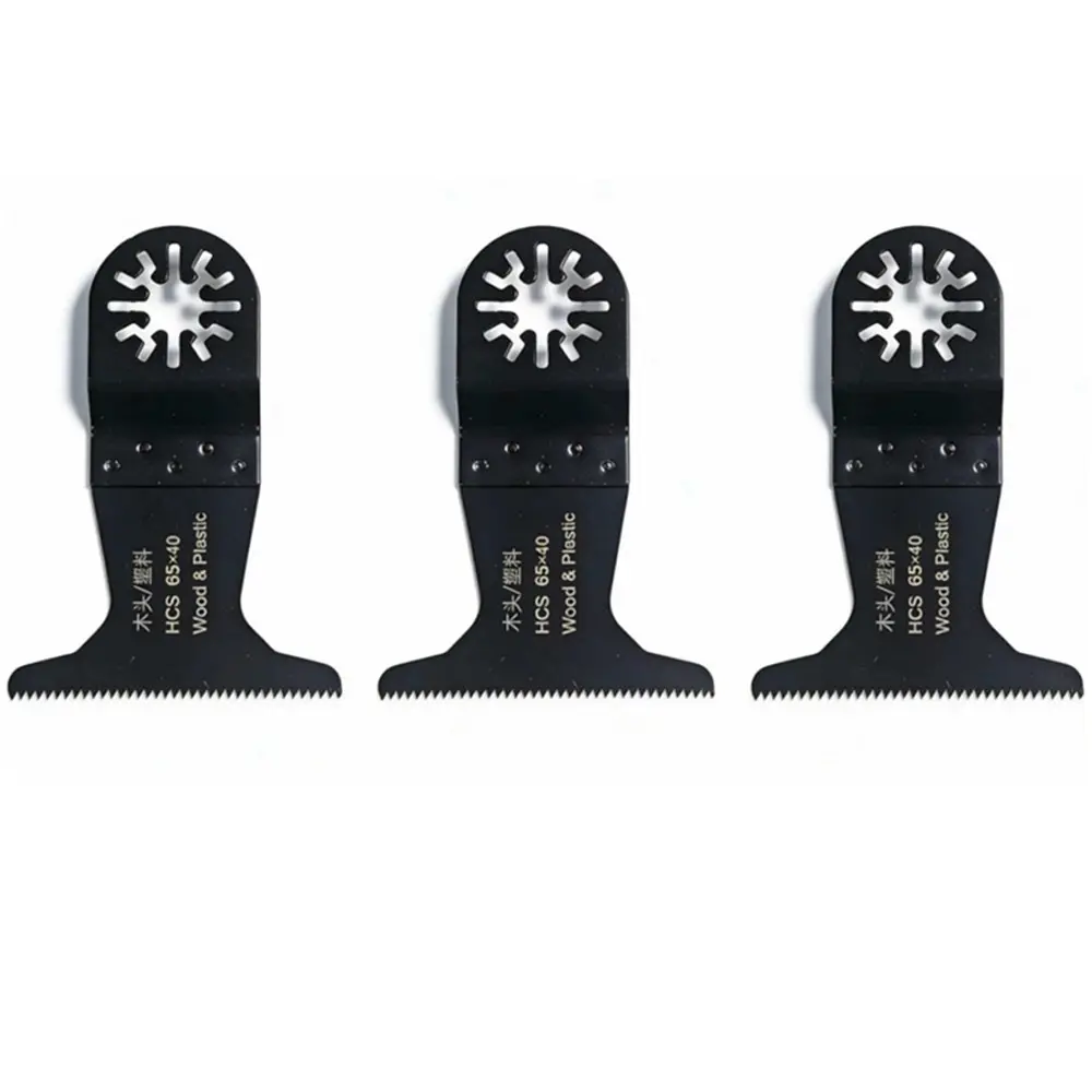 3-Piece Oscillating Tool Blades, Universal Woodworking Multi-Blade, Professional Oscillating Saw Blade, Essential for DIY Projects