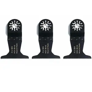 3-Piece Oscillating Tool Blades, Universal Woodworking Multi-Blade, Professional Oscillating Saw Blade, Essential for DIY Projects
