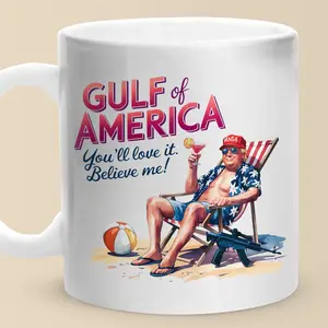 Gulf Of Victory, Waves Of Greatness - 11oz Coffee Mug Drinkware Printed Stylist Cup Stylish Ceramic Mug Reusable Washable
