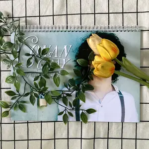 Dreamy Pop 2026 Wall Calendar, Aesthetic Art Calendar, Soft Boy Vibes, Indie Room Decor, CG Style