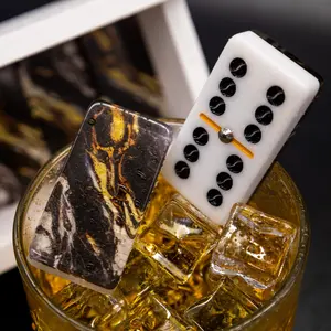 Black Marble Dominos Black Marble Dominos