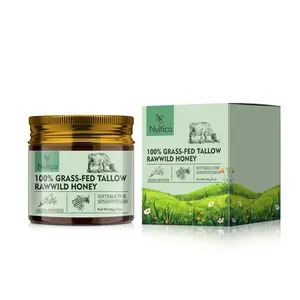 Nultico Whipped Beef Tallow & ManukaHoney Organic Nourishing Face Cream,Moisturizer, Body Lotion, Skin Care and Lip BalmHydrating Moisturizing