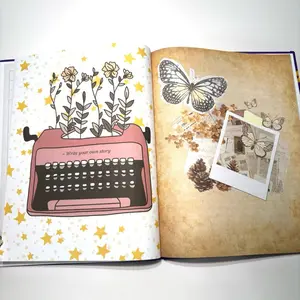 Phases of Me Journal Guided Moon Phase Journal for Self Discovery Manifestation & Mindful Living with Butterfly and Typewriter Illustrations No Warranty Book Note