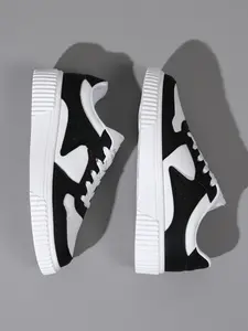 New Men's Versatile Lightweight Breathable Comfort Star Sneakers, Trendy Casual Thick Sole Shoes, Sporty Leisure Footwear