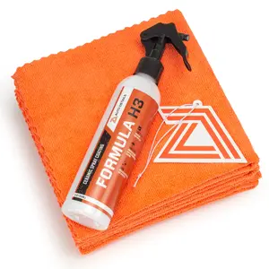 Laser Cut Seamless Microfiber Towels - 10 Pack