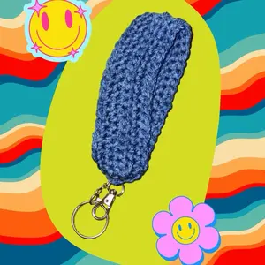 blue wristlet