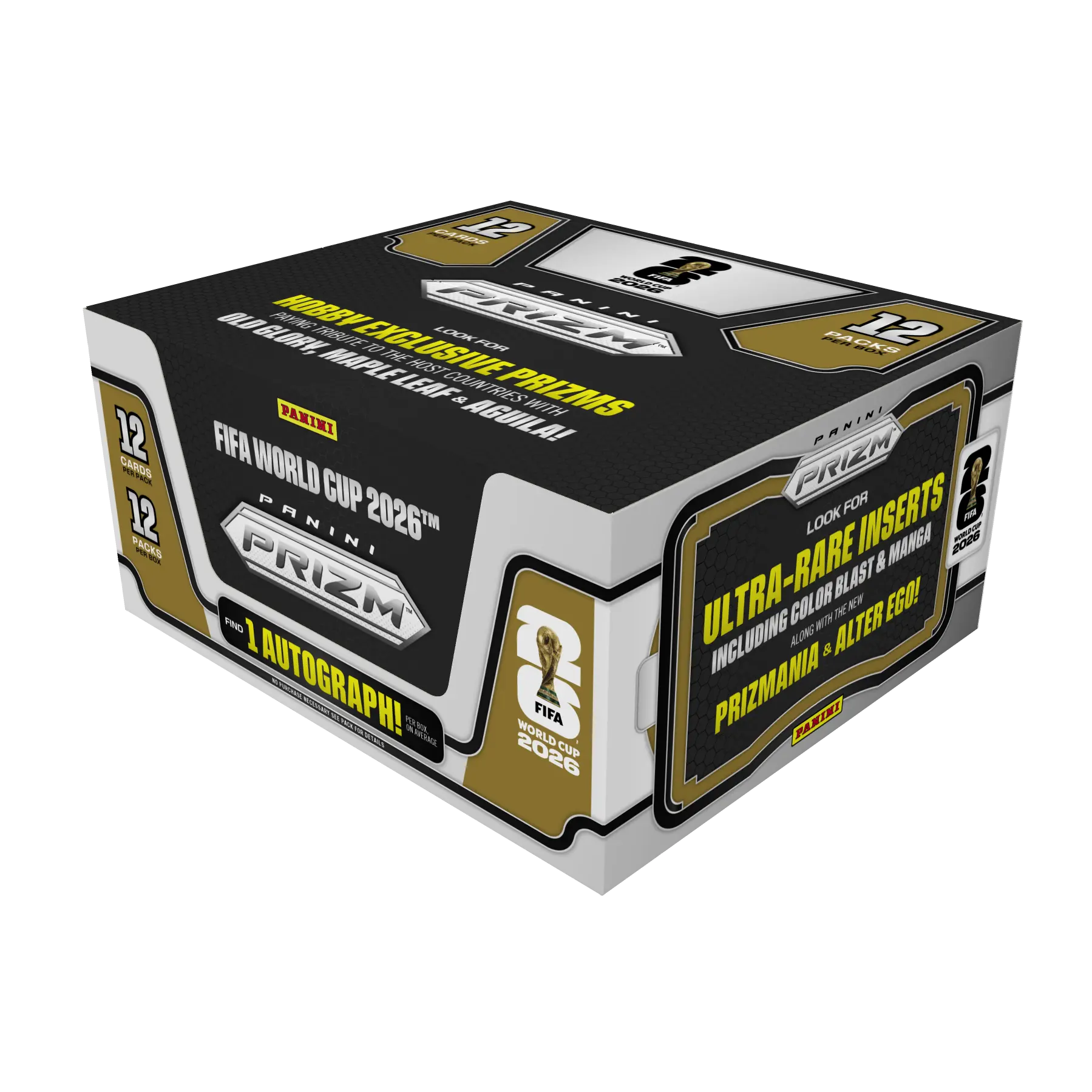 2026  Panini Prizm FIFA World Cup Hobby Box