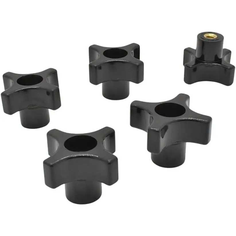 19716B-5PK 4 Point Knob 1/4-20 (5/PK)