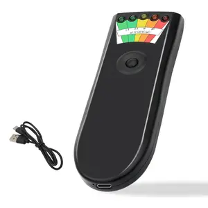 5 LED Ghost Hunting Equipment, EMF Detector for Home/Office Inspections Magnetic Field Detector (1 Pack)