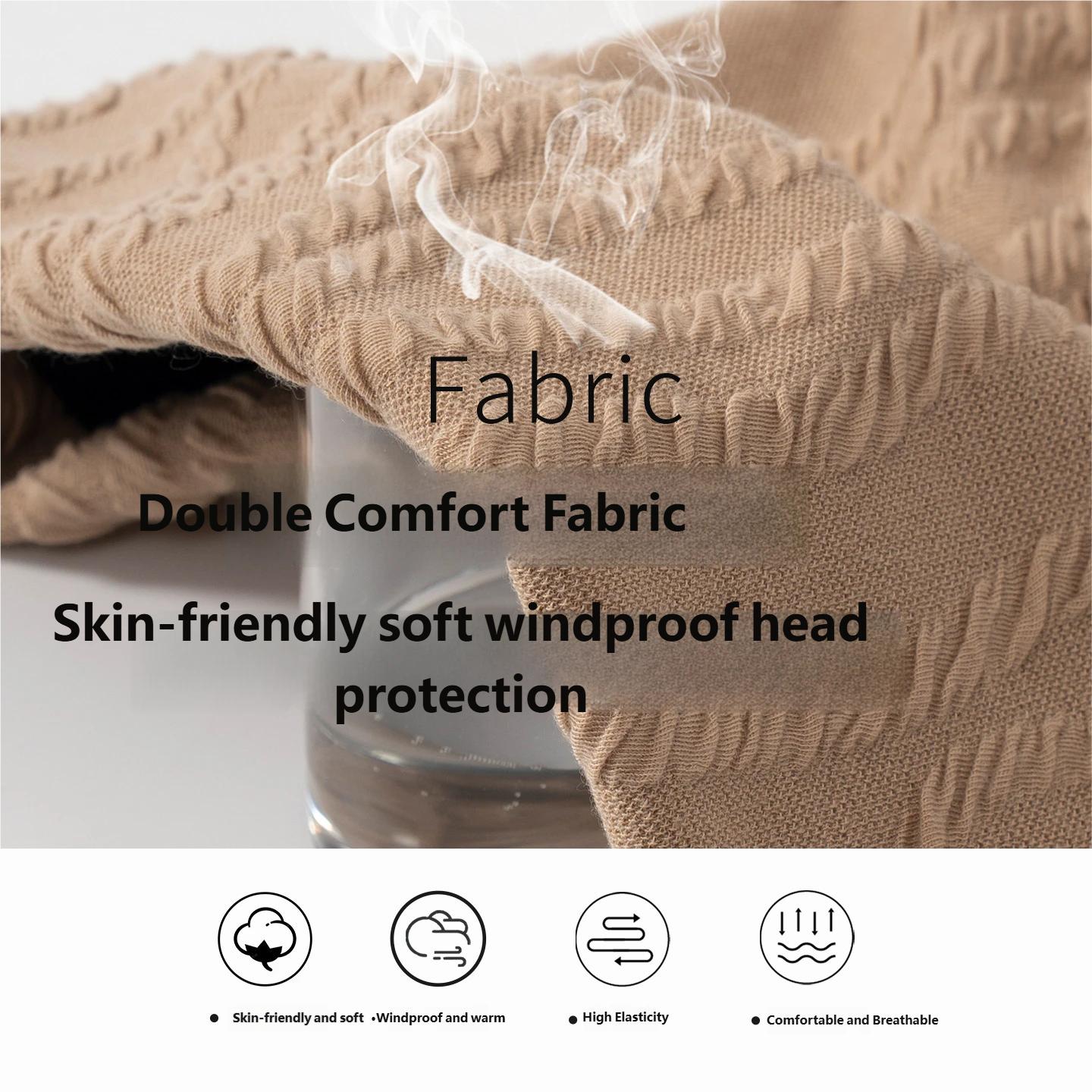 Big head circumference pile cap 2026 new knitted toe cap women's autumn and winter cold cap confinement sleeping cap air conditioner windproof and warm