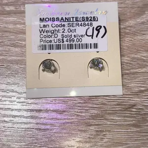 Hypoallergenic 925 Silver Stud Earrings - Comfort All Day Long